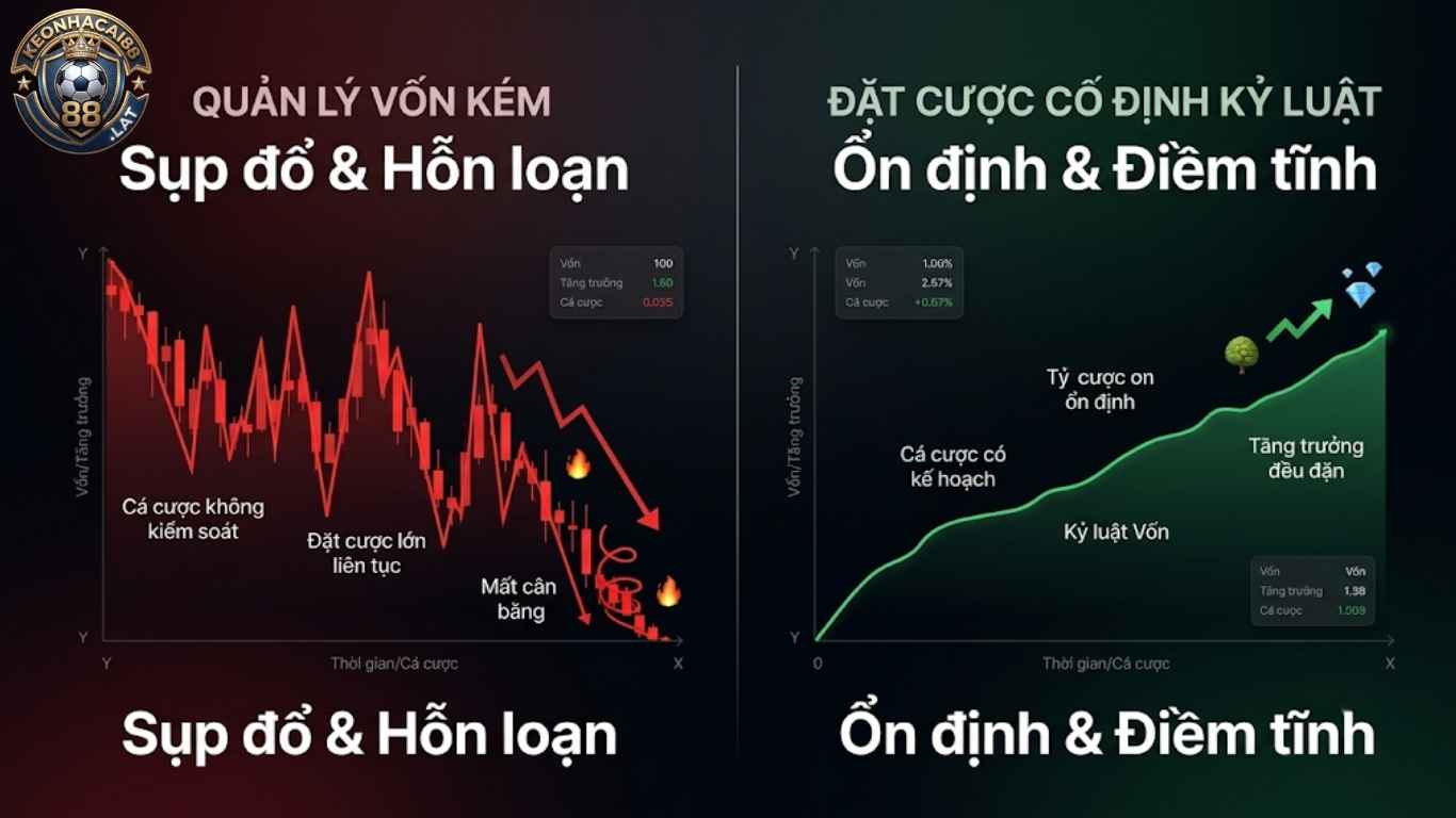 Kỷ luật vốn giúp cược thủ duy trì tâm lý điềm tĩnh nhất
