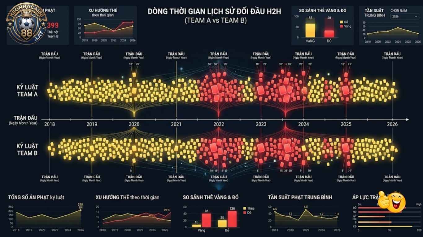 Lợi thế sân nhà luôn là yếu tố quyết định trong thống kê H2H.