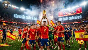 Tuyển Tây Ban Nha nâng cao cúp vàng World Cup 2026