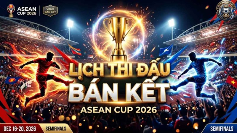Lịch Thi Đấu Bán Kết ASEAN Cup 2026
